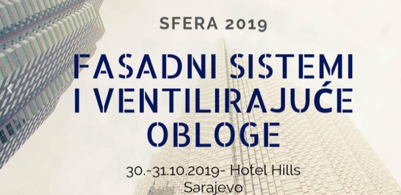 Sfera 2019: Fasadni sistemi i ventilirajuće obloge