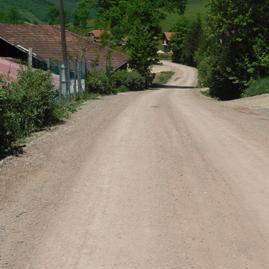 Radovi na dionici ceste Ginje – Dvor