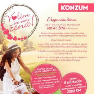 Mjesec žene u Konzumu