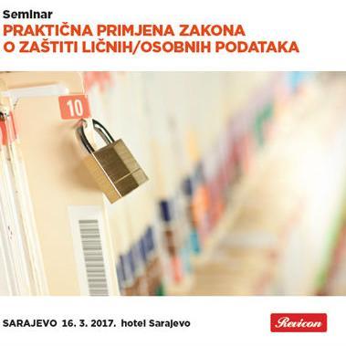 Praktična primjena zakona o zaštiti ličnih/osobnih podataka