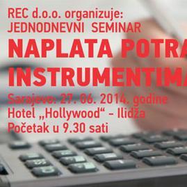 Naplata potraživanja s instrumentima obezbjeđenja