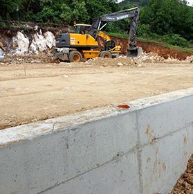 Pri kraju prva faza izgradnje igrališta na lokalitetu Iza gaja