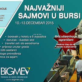 BIGMEV organizuje posjetu privrednika najvažnijim TUYAP sajmovima u Bursi