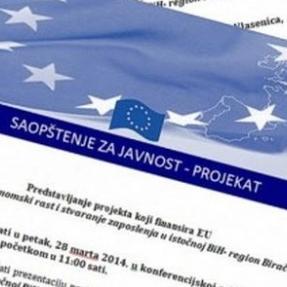 Predstavljanje projekta zapošljavanja u istočnoj BiH-region Birač