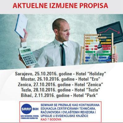 REC seminar: Aktuelne izmjene propisa