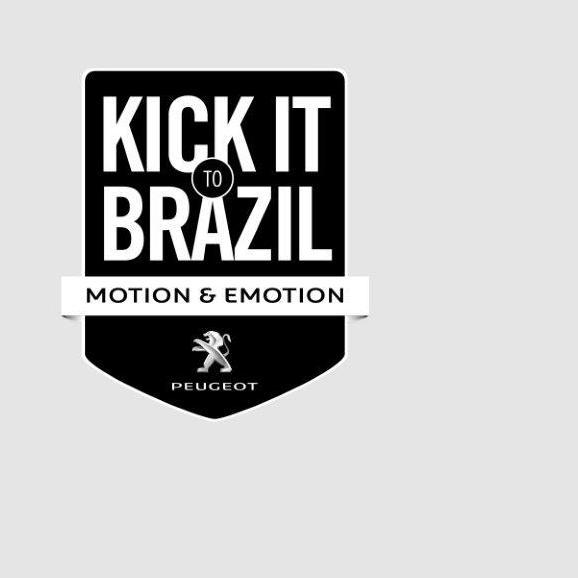 Peugeot lansirao avanturu fudbalske lopte KickittoBrazil