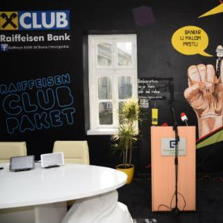 Otvoren Raiffeisen CLUB kutak za studente Ekonomskog fakulteta