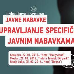 REC seminar: Upravljanje specifičnim javnim nabavkama