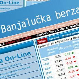 Promet na Banjalučkoj berzi: 275.183,82 KM