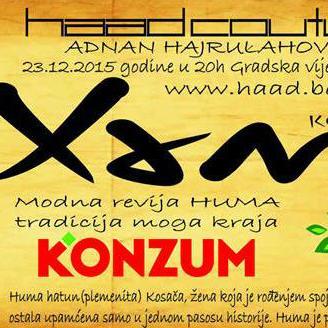 Modna revija u Vijećnici: Huma-tradicija moga kraja