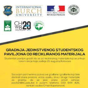 Gradnja jedinstvenog studentskog paviljona od recikliranog materijala u BiH