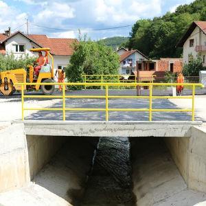 Izgrađen novi most preko Brešinog potoka u Mrkonjić Gradu