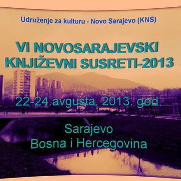 Novosarajevski književni susreti 2013. od 22. do 24. augusta