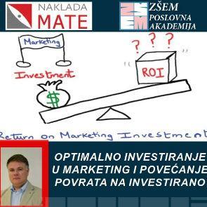 Optimalno investiranje u marketing i povećanje povrata na investirano