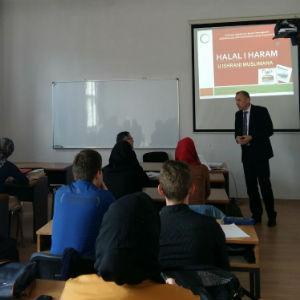 Predavanje studentima o halalu