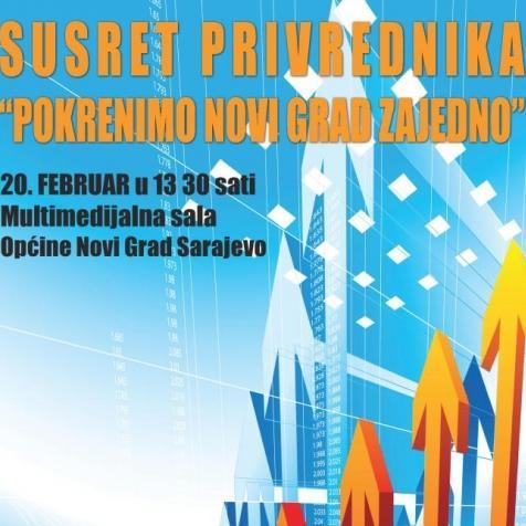 U srijedu susret privrednika Općine Novi Grad Sarajevo