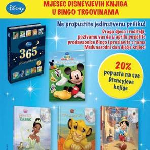 Mjesec Disneyjevih knjiga u Bingo centrima