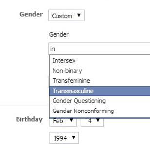 Jeste li muško, žensko ili nešto treće? Fejs nudi još 50 opcija