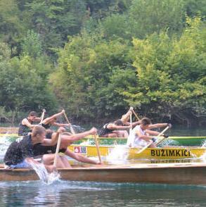 Unski lađari: Umjesto utrke brzinskim lađama, utrka veterana