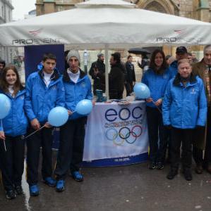 EYOF i Olimpijska zastava predstavljeni građanima Sarajeva