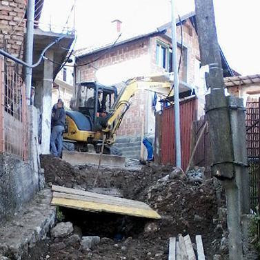 Izgradnja vodovodne i kanalizacione mreže u ulici Paje teče po planu
