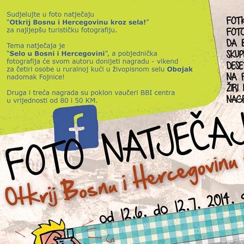 Facebook foto natječaj - "Otkrij BiH kroz sela!"