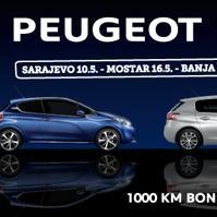 Peugeot road show 2014: Počinje lavovska turneja kroz sedam bh. gradova
