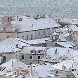 Dubrovnik pod sniježnim pokrivačem