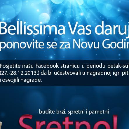 Bellissima organizuje nagradnu igru za sve korisnike Facebooka