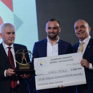 Amel Tuka sportista godine u izboru OKBiH