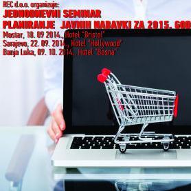 Jednodnevni seminar: Planiranje javnih nabavki za 2015. godinu