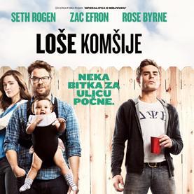 Komedija Loše komšije ove sedmice na repertoaru Cinema City-a