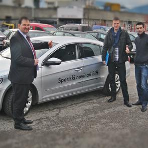 Volkswagen podržava rad Asocijacije sportskih novinara FBiH u 2014. godini