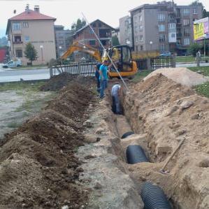 Vitez: Završena izgradnja atmosferske kanalizacije kod benziske pumpe INA