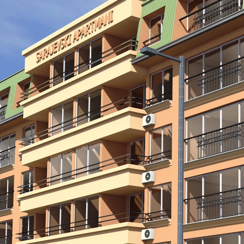 Ilidža dobija moderni stambeno-poslovni objekat Sarajevski apartmani