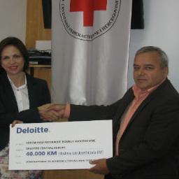 Deloitte donirao 40.000 KM Crvenom križu FBiH za poplavljena područja