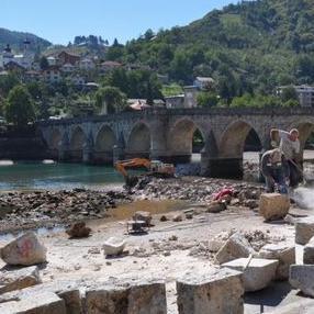 Nastavljena obnova mosta Mehmed-paše Sokolovića u Višegradu