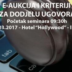 REC seminar: E-aukcija i kriteriji za dodjelu ugovora
