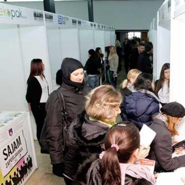 Služba za zapošljavanje KS-a: Tradicionalni sajam na Holiday Marketu