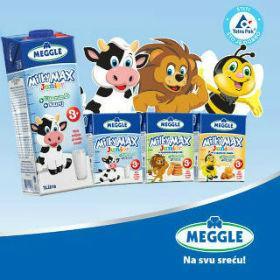 Novo MEGGLE mlijeko za djecu s dodatkom vitamina D i kalcija