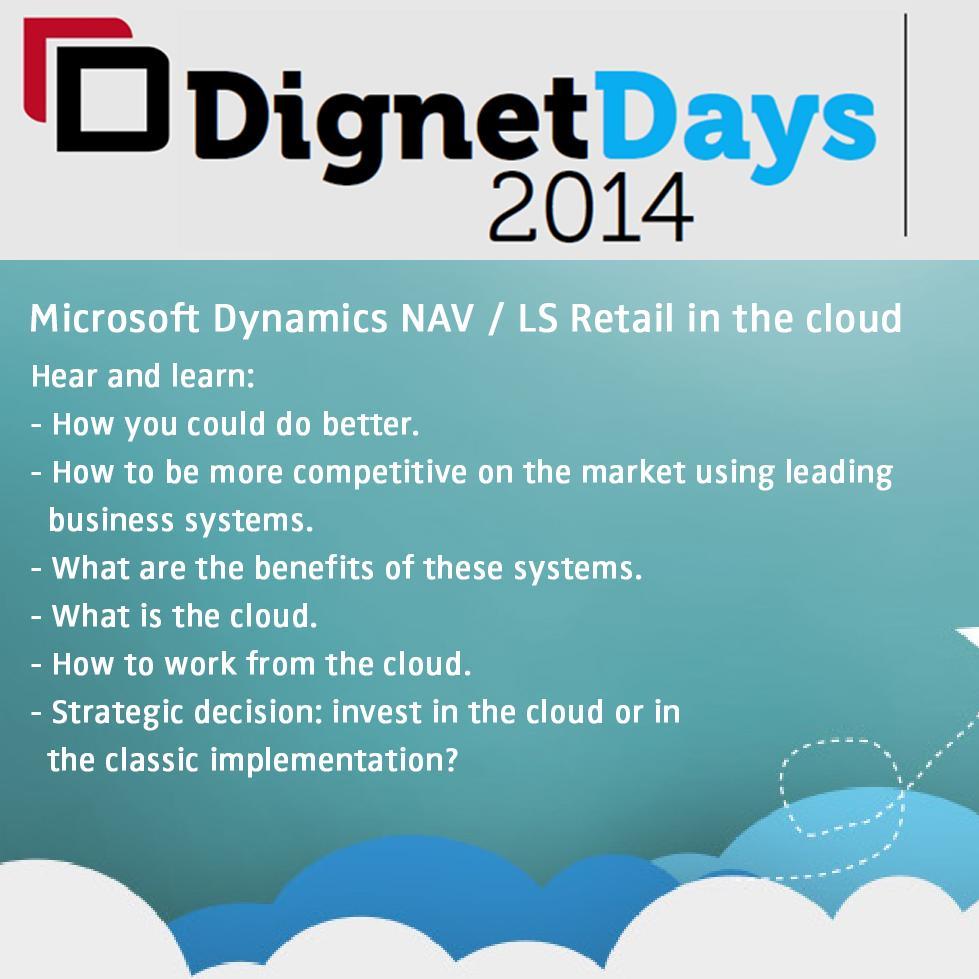 DignetDays 2014: Upoznajte se sa poslovnim rješenjem u oblaku