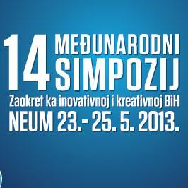 14. Međunarodni simpozij - Zaokret ka inovativnoj i kreativnoj BiH