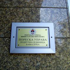 Poreska uprava RS potražuje 350.000.000 KM