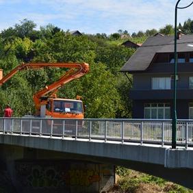 Završni radovi na Varoškom mostu u Visokom