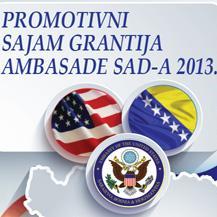 Promotivni sajam grantija Ambasade SAD-a 2013.