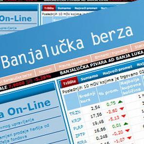 Promet na Banjalučkoj berzi: 428.729,90 KM