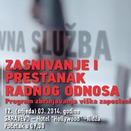 REC interaktivni seminar: Zasnivanje i prestanak radnog odnosa