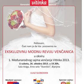 Međunarodni sajam vjenčanja u etno selu Stanišići