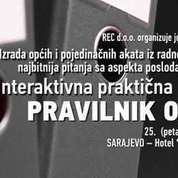 REC: Interaktivna praktična radionica Pravilnik o radu