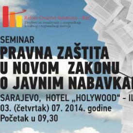 Pravna zaštita u novom Zakonu o javnim nabavkama